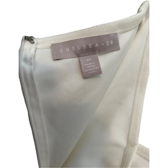 CHELSEA 28 OFF THE SHOULDER JUMPSUIT IN IVORY CLOUD - Picture 12 of 13